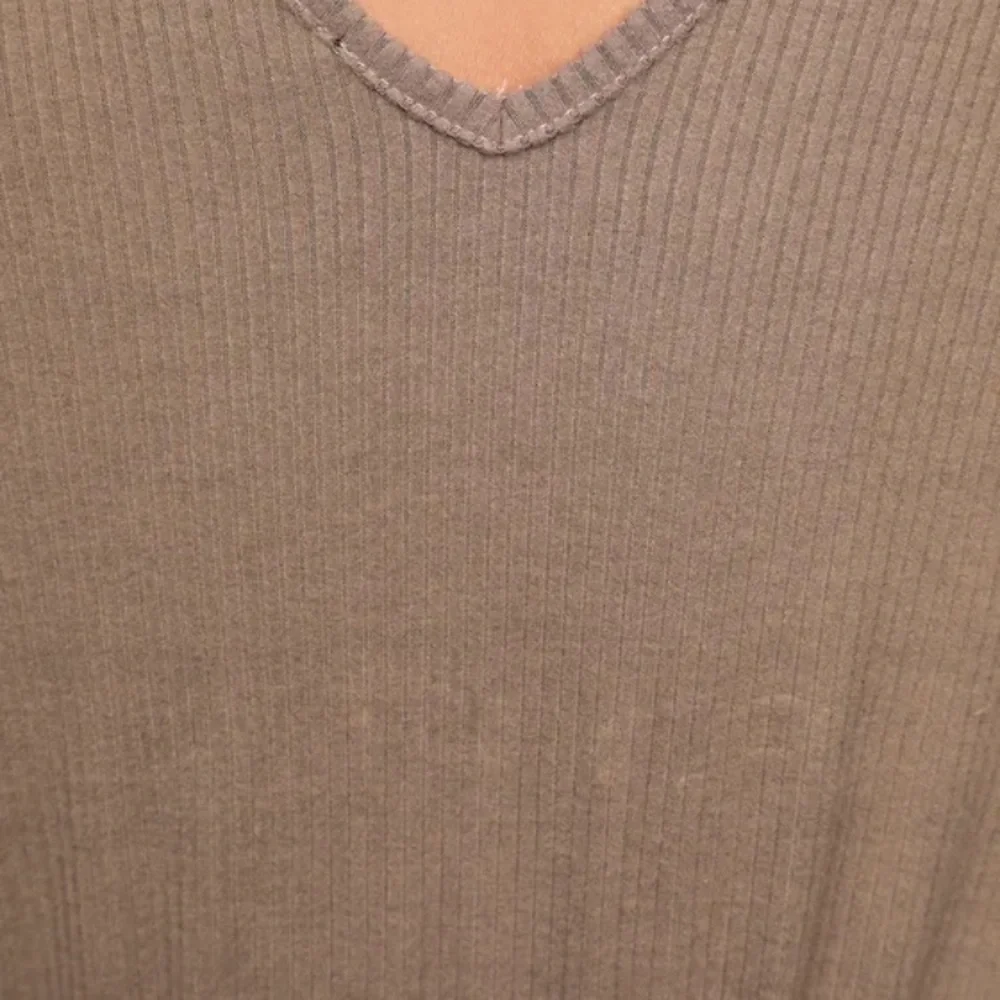 Lulu's Soft Tan Ribbed Jumpsuit - Picture 9 of 9